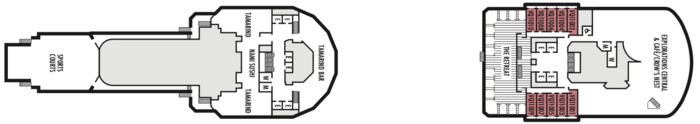 Ship Interior & Deck Plans on Nieuw Amsterdam